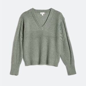 Market & Spruce Kennedy Pointelle Sweater